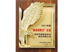 2023年度“最具立异力”企业